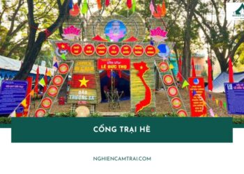 99+ mẫu cổng trại hè sáng tạo và ý nghĩa nhất hiện nay