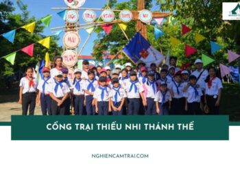 cổng trại thiếu nhi thánh thể