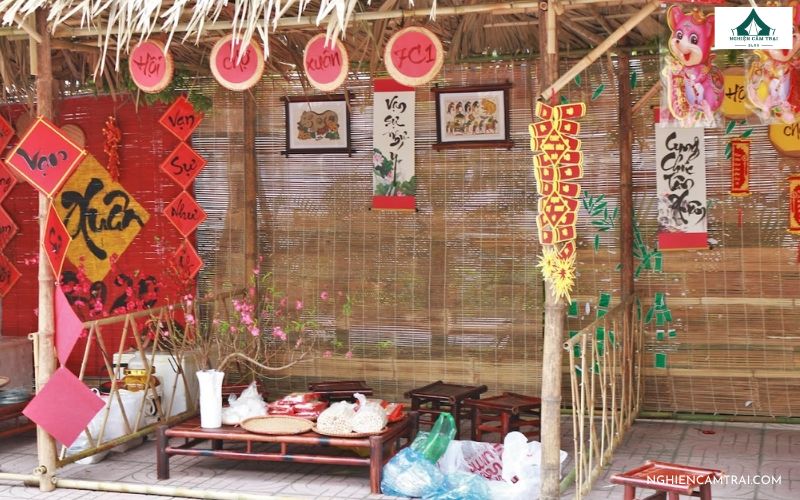 Sưu tầm 55+ mẫu cổng trại Xuân độc đáo, sáng tạo và đoạt giải cao 57 cổng trại Xuân đơn giản, dễ làm