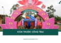 Kích thước cổng trại