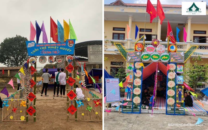 Tên cổng trại hay, tôn vinh sức mạnh và nhiệt huyết thanh niên