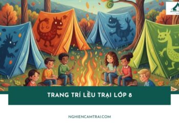 20+ ý tưởng trang trí lều trại lớp 8 sáng tạo “đỉnh của chóp”