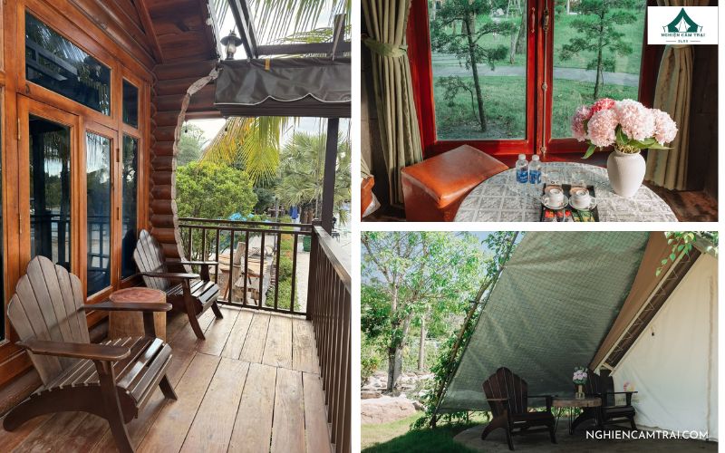Hình ảnh không gian lưu trú tại ula resort glamping