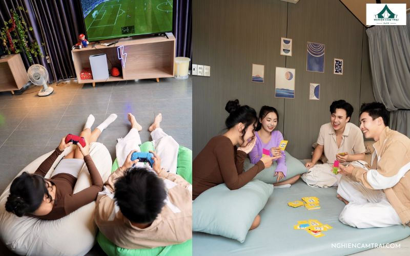 Khu giải trí trong nhà và trò chơi nhóm