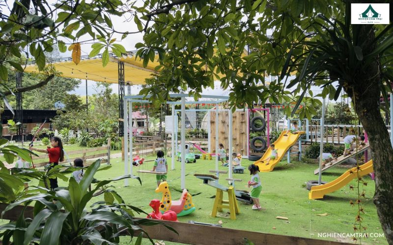 Khu vui chơi trẻ em đa dạng và miễn phí