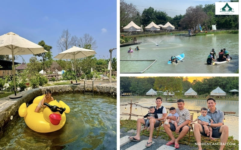 Trải nghiệm không gian hồ và cây xanh