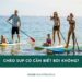 chèo sup có cần biết bơi không