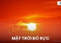 Mặt trời đỏ rực