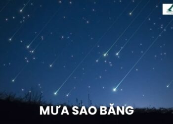 Hình ảnh mưa sao băng tuyệt đẹp trên bầu trời đêm