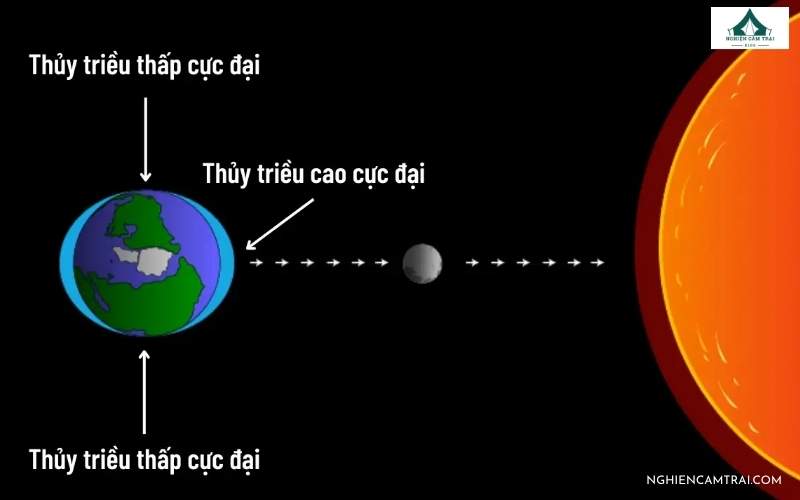 Hiện tượng triều cường và triều kém 