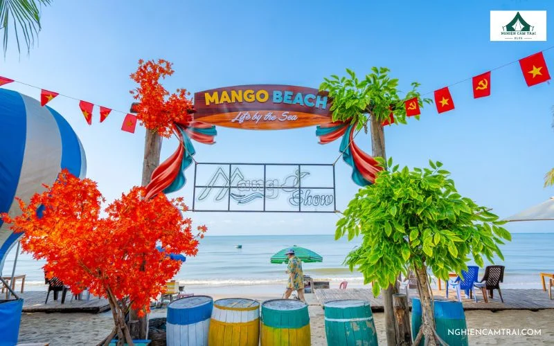Mango Beach là điểm vui chơi thú vị được nhiều người ghé đến tại Mũi Né