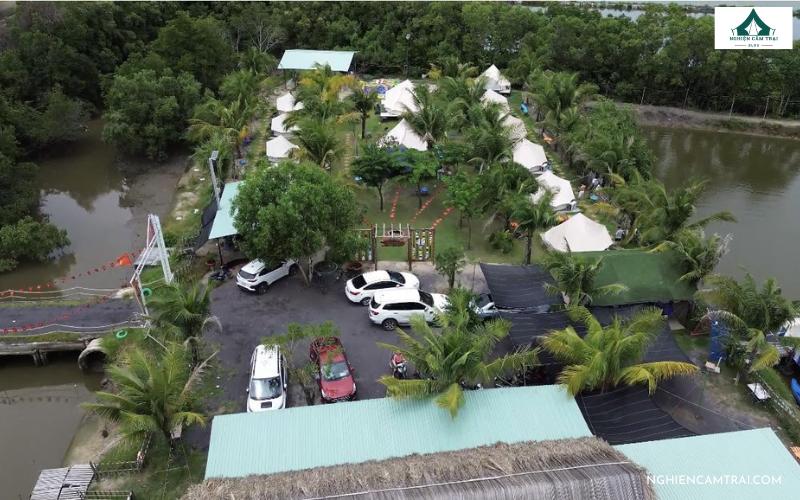 Review Phước Hải Island - Glamping & Fishing thực tế 9 Bảng giá dịch vụ và lều tại khu camping Phước Hải Island