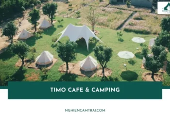 Timo Cafe & Camping Phước Hải với khu glamping sát biển và không gian thư giãn