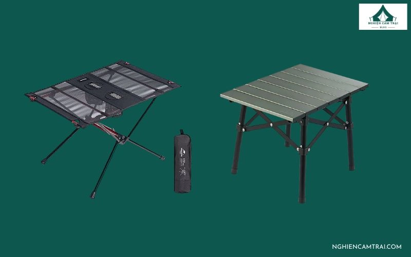 Bàn cắm trại loại nào tốt? Cách chọn đúng nhu cầu và ngân sách 12 Thiết kế bàn camping của Naturehike đa dạng, nhiều kiểu dáng và giá thành phân khúc hợp lý
