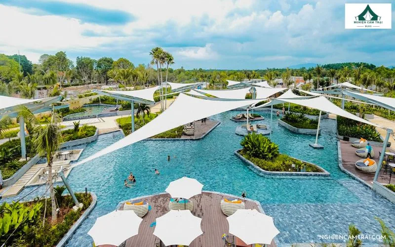 10+ địa điểm cắm trại ven biển đẹp, đáng trải nghiệm từ Nam ra Bắc 13 Khu camping ven biển Hodota Resort Vũng Tàu sở hữu hồ bơi rộng lớn và cảnh quan thiên nhiên thoáng đãng