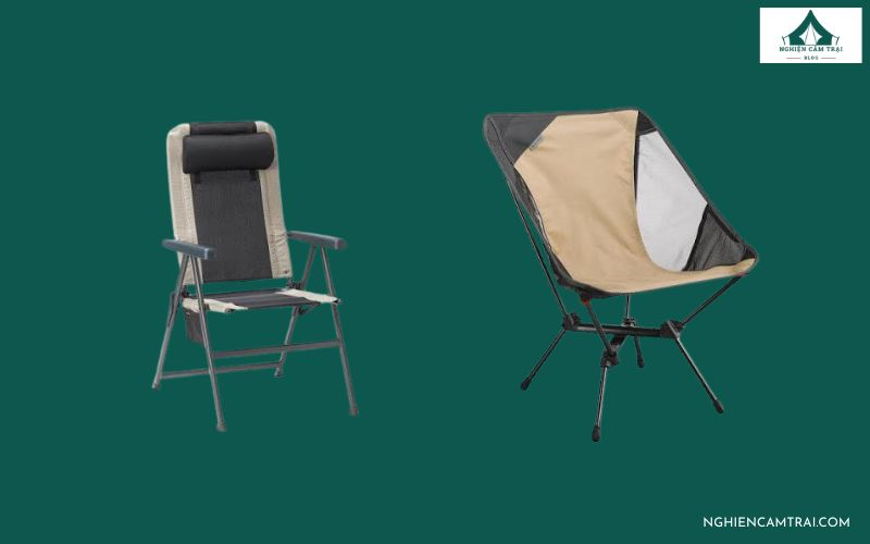 Ghế cắm trại loại nào tốt? Hướng dẫn chọn mua ghế camping chi tiết 20 Ghế camping thương hiệu Pháp - Decathlon phù hợp với nhiều đối tượn
