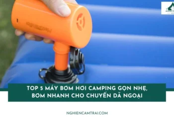máy bơm hơi camping