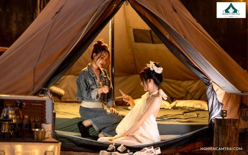 Viba Mountain Camping – Cắm trại view núi, lều máy lạnh tại Vũng Tàu 7 Viba Mountain Camping trên đường Vi Ba, sở hữu vị trí cao có thể nhìn toàn cảnh Vũng Tàu
