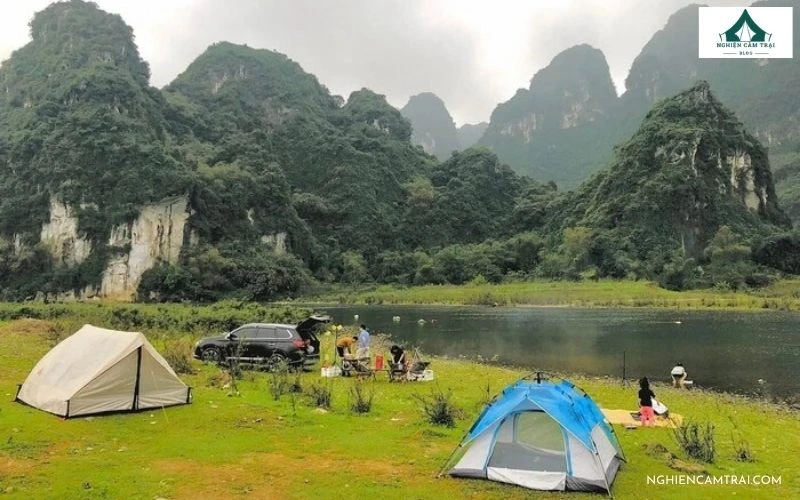 Review cắm trại ở Thung Trâu Hoà Bình giữa núi rừng và sông Bôi 8 Cắm trại giữa thung lũng và tận hưởng không khí trong lành gần thiên nhiên