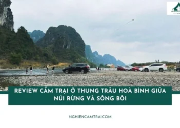 Review cắm trại ở Thung Trâu Hoà Bình giữa núi rừng và sông Bôi 14 Review cắm trại ở Thung Trâu Hoà Bình giữa núi rừng và sông Bôi
