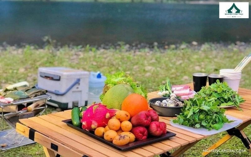 Review cắm trại ở Thung Trâu Hoà Bình giữa núi rừng và sông Bôi 9 Tổ chức BBQ và picnic cùng bạn bè, gia đình khi camping Thung Trâu