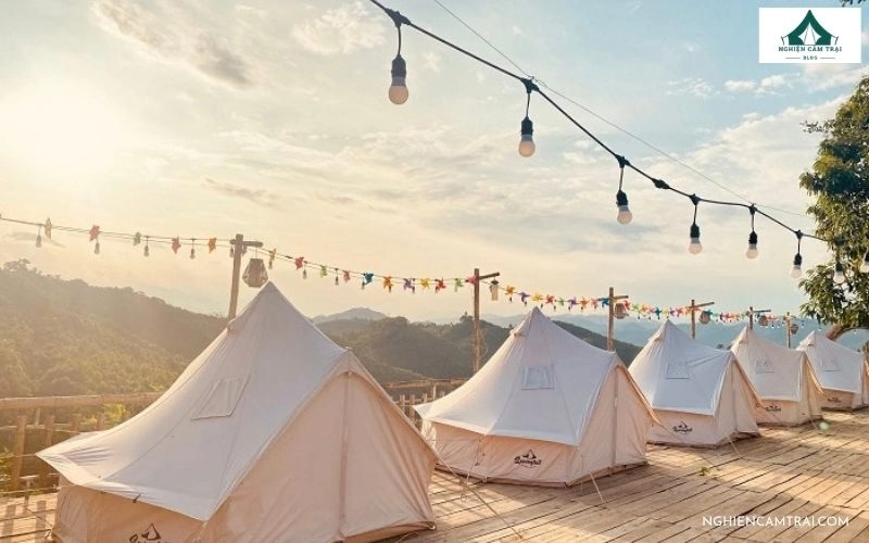 Lào Cai Cỏ Lau Village mang đến tổ hợp nghỉ dưỡng kết hợp homestay, khách sạn và glamping