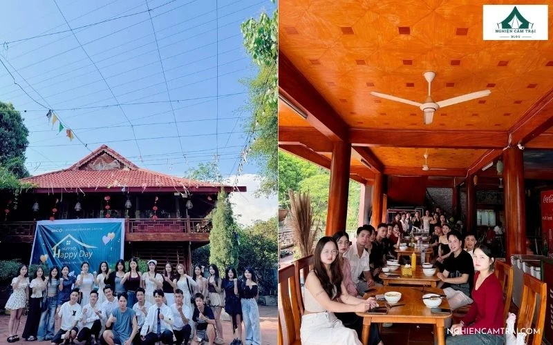 Tham gia các hoạt động nhóm và tổ chức teambuilding tại Cỏ Lau Village