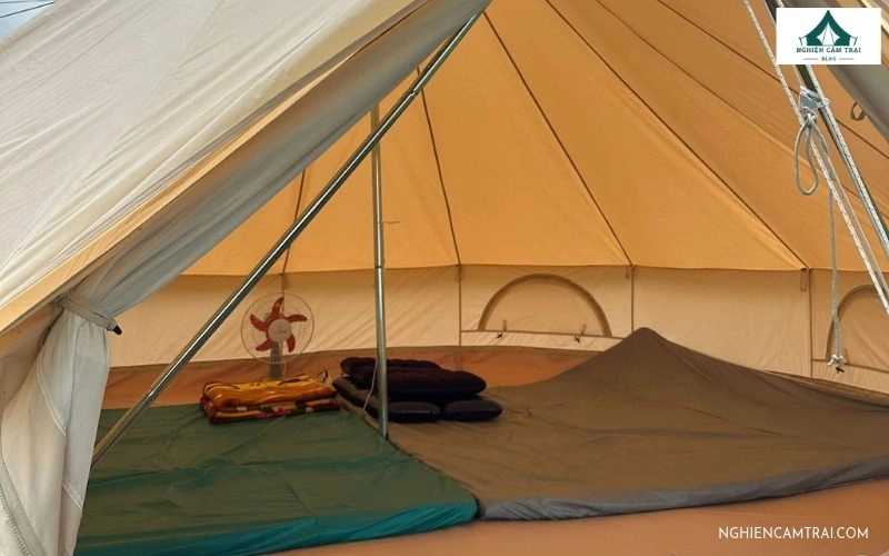Review La Cà Camping Hồ Dầu Tiếng: Cắm trại chill, ngắm hoàng hôn đẹp 10 Lều Mông Cổ và lều Vintage tại La Cà Camping Hồ Dầu Tiếng, phù hợp cho chuyến cắm trại qua đêm