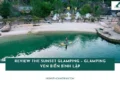 Review The Sunset Glamping – Glamping ven biển Bình Lập